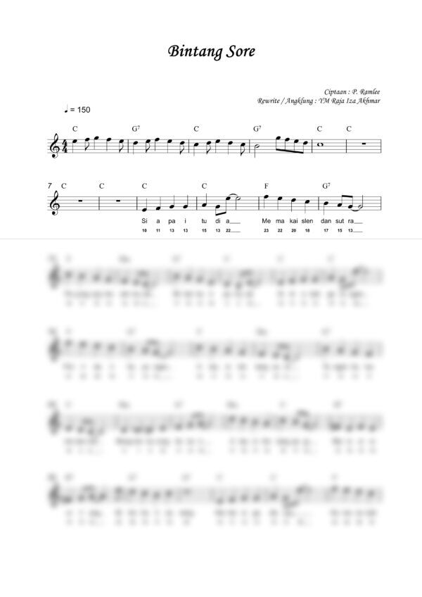 P. Ramlee : Bintang Sore
