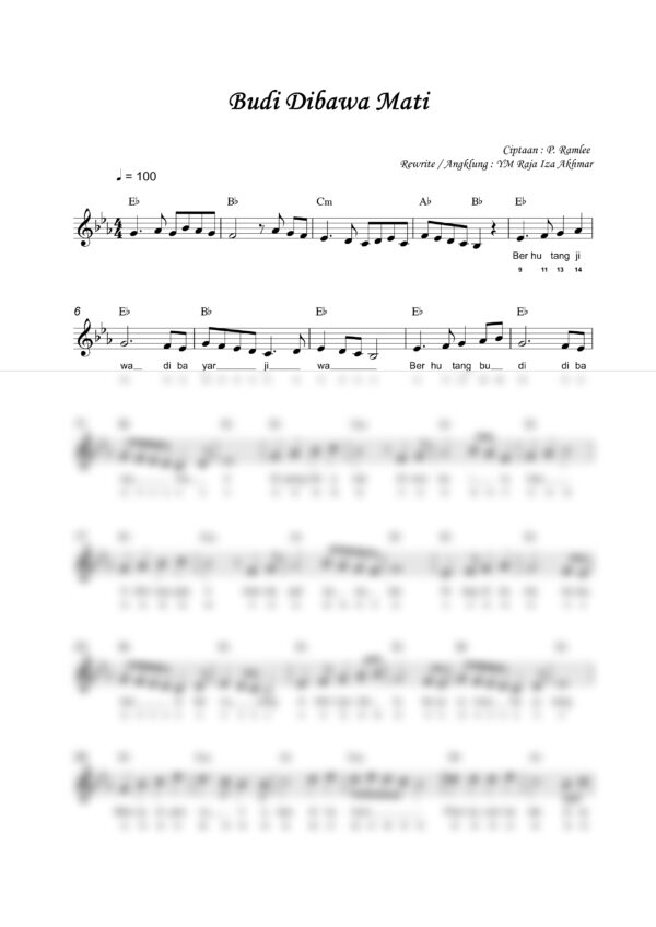 P. Ramlee : Budi Dibawa Mati