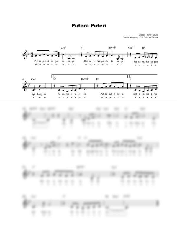 Lagu Patriotik : Putera Puteri