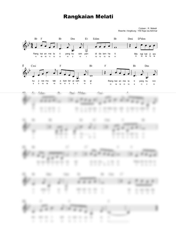 34. Lagu Patriotik - RANGKAIAN MELATI - Full Score_product_preview Lagu Patriotik : Rangkaian Melati