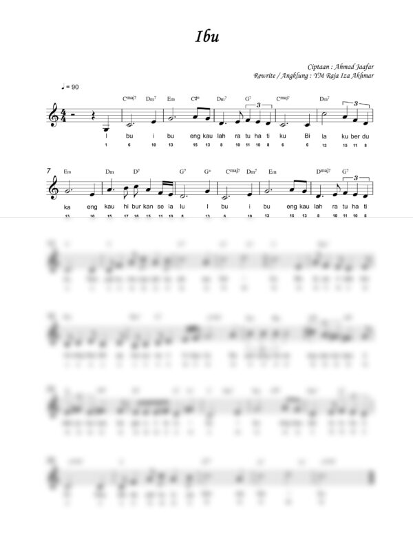 48. P. Ramlee - Ibu - Full Score_product_preview P. Ramlee : Ibu
