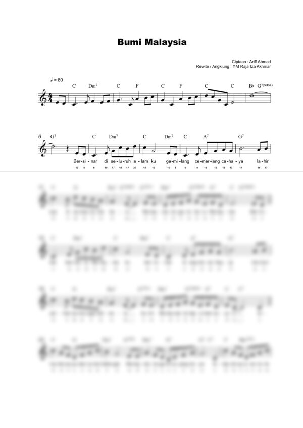 Lagu Patriotik : Bumi Malaysia