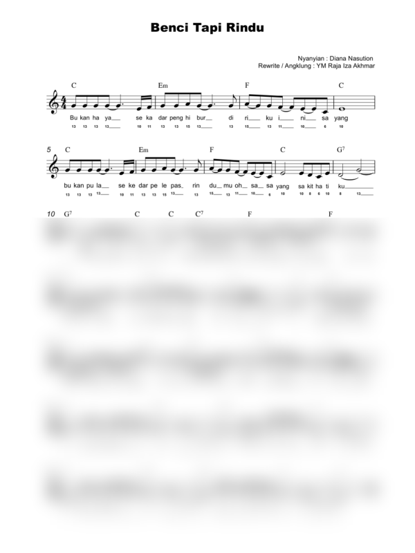 Benci_Tapi_Rindu_Page1_Sample_40percent_Clear Diana Nasution : Benci Tapi Rindu
