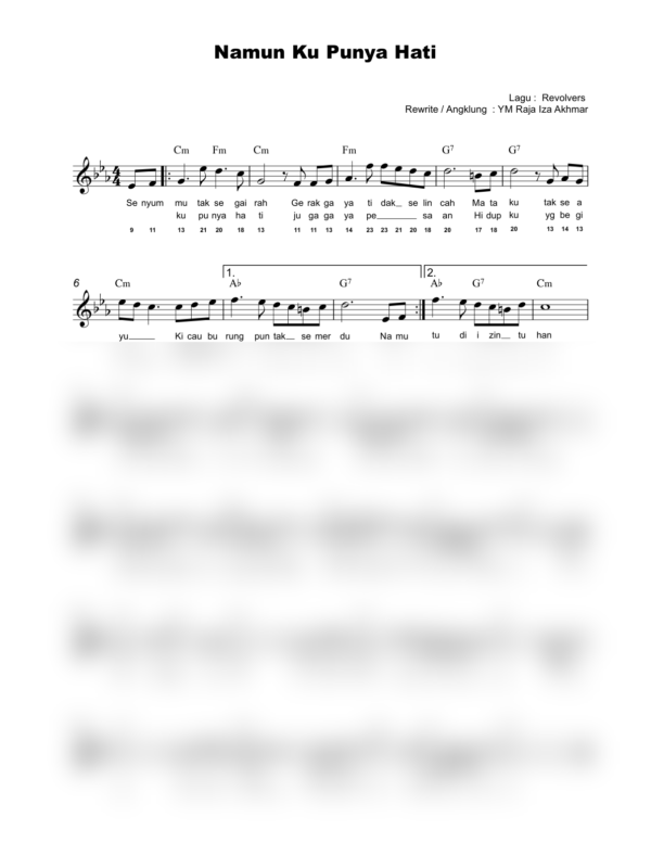 Namun_Ku_Punya_Hati_Page1_Sample_40percent_Clear Revolvers : Namun Ku Punya Hati